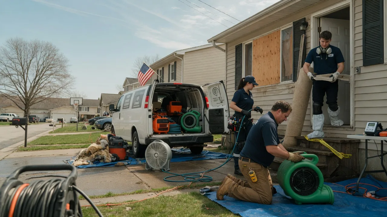 Water Damage Restoration in Weippe, ID near me